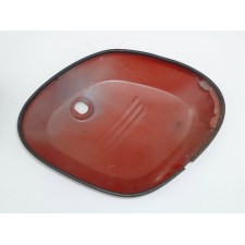 SIDE BOX COVER RED - RIGHT - JAWA 300CL + MODEL 42 (SHORTLY USED)